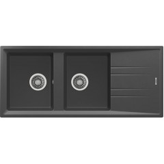 Teka STONE 80 B-TG 2C 1E DARKGREY Νεροχύτης Teka STONE 80 B-TG 2C 1E DARKGREY Νεροχύτης